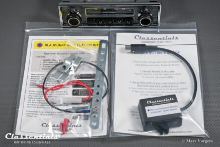 BLAUPUNKT WIESBADEN ELECTRONIC Ultra Rare Top End 1970s Vintage Original Auto Radio for Mercedes-Benz and Other Luxury Cars of the 1970s, Including Classentials Deluxe Bluetooth Module! - Image 2