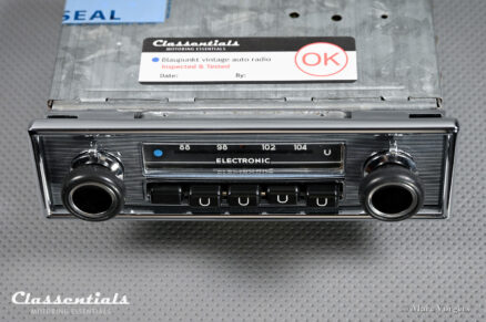 BLAUPUNKT WIESBADEN ELECTRONIC Ultra Rare Top End 1970s Vintage Original Auto Radio for Mercedes-Benz and Other Luxury Cars of the 1970s, Including Classentials Deluxe Bluetooth Module! - Image 6