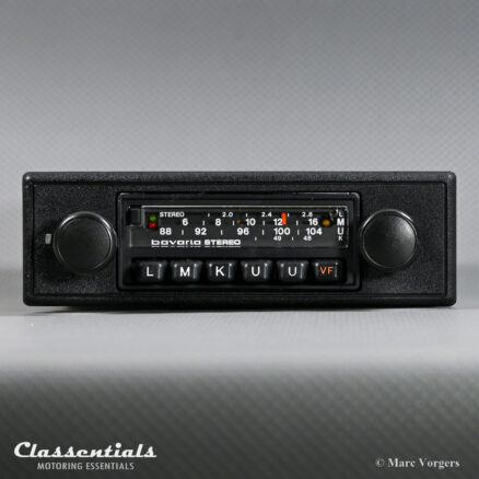 SOLD to Australia: BMW BAVARIA STEREO 1978 HIGH-END Vintage Original Classic Car Auto Radio for BMW E12, E21, E24 cars 1978 - 1985, Including Classentials DeLuxe Stereo Bluetooth Module!