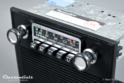 BLAUPUNKT MÜNSTER 1970s Vintage Original Classic Car Auto Radio for BMW E10 1500 Models 1974 - 1977 with Console Front, Speaker AND Classentials Deluxe Bluetooth Module! - Image 8