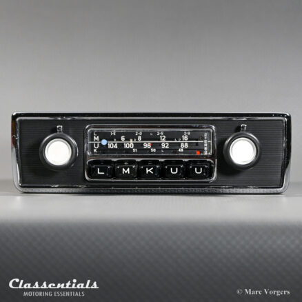 BUILT TO ORDER - BLAUPUNKT FRANKFURT STEREO 1970 ULTRA RARE Vintage Original TOP-END Classic Car Auto Radio for BMW E9 CS, E10 2002 and Other Exclusive Cars 1965 - 1975, Including Classentials Deluxe Stereo Bluetooth Module!