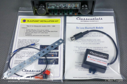 SOLD to the United States: BLAUPUNKT FRANKFURT STEREO SUPER ARIMAT 18 Watt HIGH-END Vintage Original Auto Radio for PORSCHE 911 / 930 G-Series 1978 - 1985, Including Classentials Deluxe Stereo Bluetooth Module and Original Owners Manual! - Image 2