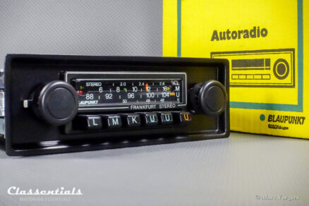 SOLD to the United States: BLAUPUNKT FRANKFURT STEREO SUPER ARIMAT 18 Watt HIGH-END Vintage Original Auto Radio for PORSCHE 911 / 930 G-Series 1978 - 1985, Including Classentials Deluxe Stereo Bluetooth Module and Original Owners Manual! - Image 3