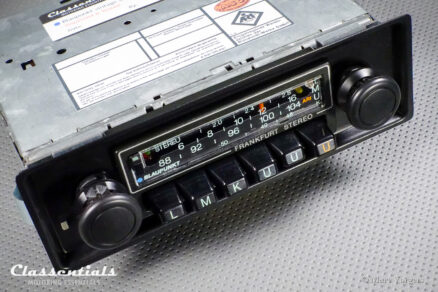 SOLD to the United States: BLAUPUNKT FRANKFURT STEREO SUPER ARIMAT 18 Watt HIGH-END Vintage Original Auto Radio for PORSCHE 911 / 930 G-Series 1978 - 1985, Including Classentials Deluxe Stereo Bluetooth Module and Original Owners Manual! - Image 5