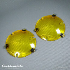 LUCAS Vintage Original Head Lamp Converter Units Type 2A Yellow / Amber Classic Car Accessory