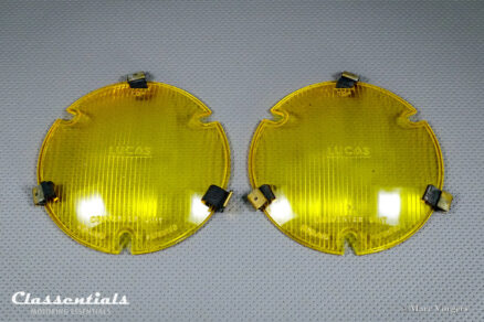 LUCAS Vintage Original Head Lamp Converter Units Type 2A Yellow / Amber Classic Car Accessory - Image 2