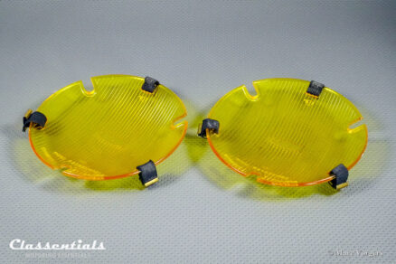 LUCAS Vintage Original Head Lamp Converter Units Type 2A Yellow / Amber Classic Car Accessory - Image 4