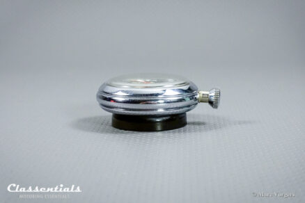 SOLD to Germany: Vintage Original 1960s Chrome SMITHS Motor Watch Magnetic Dashboard Clock For Austin Healey, Jaguar, MG, Triumph and Other British Sports and Rally Cars with a Metal Dashboard - Image 4