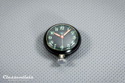 SOLD to the USA: Vintage Original 1960s Black SMITHS Motor Watch Magnetic Dashboard Clock For Austin Healey, Jaguar, MG, Triumph and Other British Sports and Rally Cars with a Metal Dashboard - Image 6