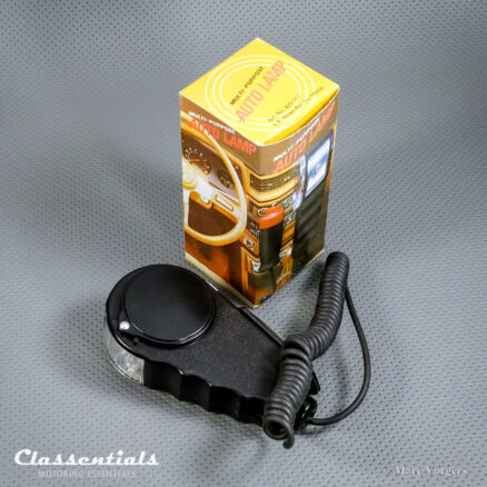 1970s / 1980s Multi Purpose (Rally) Map Reading Light / Lamp with Magnifying Glass and Mirror - Plugs in Standard Cigarette Lighter Socket