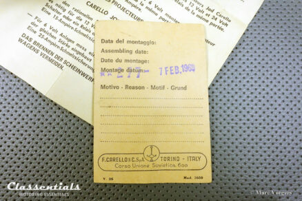 SOLD to Portugal: CARELLO PF140 MIRAGE Vintage Original 1969 Wide-Beam Fog / Cornering Lamps, Alfa Romeo, BMW, Fiat, Lancia and Other Cars - NEW OLD STOCK - Image 3