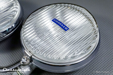 SOLD to Portugal: CARELLO PF140 MIRAGE Vintage Original 1969 Wide-Beam Fog / Cornering Lamps, Alfa Romeo, BMW, Fiat, Lancia and Other Cars - NEW OLD STOCK - Image 9
