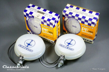 SOLD to Portugal: CARELLO PF140 MIRAGE Vintage Original 1969 Wide-Beam Fog / Cornering Lamps, Alfa Romeo, BMW, Fiat, Lancia and Other Cars - NEW OLD STOCK - Image 16