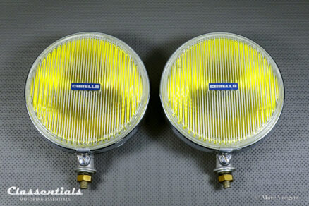 SOLD to Belgium: CARELLO PF160/3 MIRAGE Vintage Original 1970 Wide-Beam Fog / Cornering Lamps, Alfa Romeo, BMW, Fiat, Lancia and Other Cars - NEW OLD STOCK - Image 4