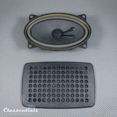 1970s / 1980s Style Auto Radio Stereo Speaker Set with Grilles for Door / Parcel Shelf / Kick Board Mounting