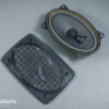 1970s / 1980s Style Auto Radio Stereo Speaker Set with Grilles for Door / Parcel Shelf / Kick Board Mounting - Image 4