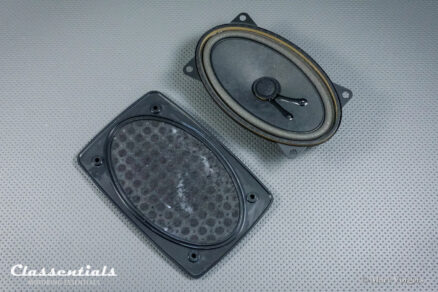 1970s / 1980s Style Auto Radio Stereo Speaker Set with Grilles for Door / Parcel Shelf / Kick Board Mounting - Image 4