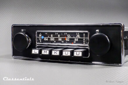 BUILT TO ORDER: BLAUPUNKT FRANKFURT STEREO 1969/71 ULTRA RARE Vintage Original TOP-END Classic Car Auto Radio for Audi 100, Porsche 911, Jaguar E-type S3 and Other Classic Cars with 1-DIN Dashboard Radio Aperture, Including Classentials Deluxe Stereo Bluetooth Module! - Image 8