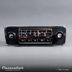 SOLD to the Netherlands: BLAUPUNKT ESSEN 7631 Vintage Original Auto Radio for Sports Cars of the 1960s, MP3 and Bluetooth Ready!