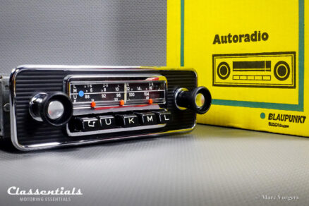 SOLD to the Netherlands: BLAUPUNKT ESSEN 7631 Vintage Original Auto Radio for Sports Cars of the 1960s, MP3 and Bluetooth Ready! - Image 3