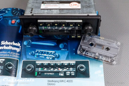 GRUNDIG WELTKLANG WKC 4020 STEREO Auto Radio with Cassette Player for Cars Built From 1976 until 1982. Including Classentials Deluxe Bluetooth Module! - Image 2