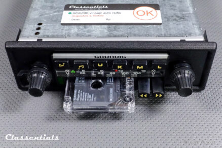 GRUNDIG WELTKLANG WKC 4020 STEREO Auto Radio with Cassette Player for Cars Built From 1976 until 1982. Including Classentials Deluxe Bluetooth Module! - Image 3