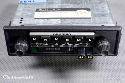 GRUNDIG WELTKLANG WKC 4020 STEREO Auto Radio with Cassette Player for Cars Built From 1976 until 1982. Including Classentials Deluxe Bluetooth Module! - Image 6