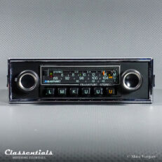 SOLD to Sweden: BLAUPUNKT FRANKFURT STEREO SUPER ARIMAT 18 Watt HIGH-END Vintage Original Auto Radio for Mercedes-Benz and ALL Classic Cars with 1-DIN Radio Aperture 1978 - 1985, Including Classentials Deluxe Stereo Bluetooth Module!