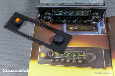 SOLD to Sweden: BLAUPUNKT FRANKFURT STEREO SUPER ARIMAT 18 Watt HIGH-END Vintage Original Auto Radio for Mercedes-Benz and ALL Classic Cars with 1-DIN Radio Aperture 1978 - 1985, Including Classentials Deluxe Stereo Bluetooth Module! - Image 12