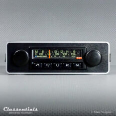 BLAUPUNKT MANNHEIM K Vintage Original Classic Car Universal Auto Radio for Cars Built between 1972 - 1982. Including 1-DIN Mount and Classentials Deluxe Bluetooth Module!