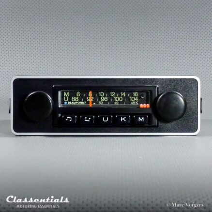 BLAUPUNKT MANNHEIM K Vintage Original Classic Car Universal Auto Radio for Cars Built between 1972 - 1982. Including 1-DIN Mount and Classentials Deluxe Bluetooth Module!