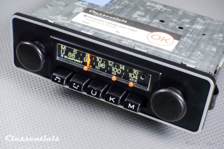 BLAUPUNKT MANNHEIM K Vintage Original Classic Car Universal Auto Radio for Cars Built between 1972 - 1982. Including 1-DIN Mount and Classentials Deluxe Bluetooth Module! - Image 7