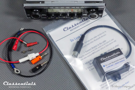 SOLD to the United States: GRUNDIG WELTKLANG WK 2003 Vintage Original Auto Radio for Light Sporty Cars Built between 1968 – 1975. Including Classentials Deluxe Bluetooth Module! - Image 2