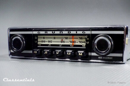 SOLD to the United States: GRUNDIG WELTKLANG WK 2003 Vintage Original Auto Radio for Light Sporty Cars Built between 1968 – 1975. Including Classentials Deluxe Bluetooth Module! - Image 7