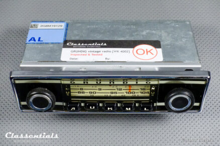 GRUNDIG WELTKLANG WK 4002 Vintage Original Auto Radio for Light Sporty Cars Built between 1968 – 1975, Including Classentials Deluxe Bluetooth Module! - Image 5
