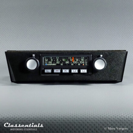 SOLD to the United States: BLAUPUNKT FRANKFURT STEREO 7632 Vintage Original Top-End Classic Car Auto Radio for BMW E12 5-Series 1972 - 1981, Including Classentials Deluxe Stereo Bluetooth Module!