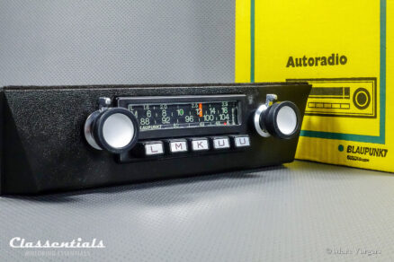 SOLD to the United States: BLAUPUNKT FRANKFURT STEREO 7632 Vintage Original Top-End Classic Car Auto Radio for BMW E12 5-Series 1972 - 1981, Including Classentials Deluxe Stereo Bluetooth Module! - Image 2