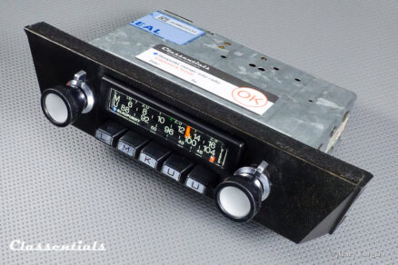 SOLD to the United States: BLAUPUNKT FRANKFURT STEREO 7632 Vintage Original Top-End Classic Car Auto Radio for BMW E12 5-Series 1972 - 1981, Including Classentials Deluxe Stereo Bluetooth Module! - Image 7
