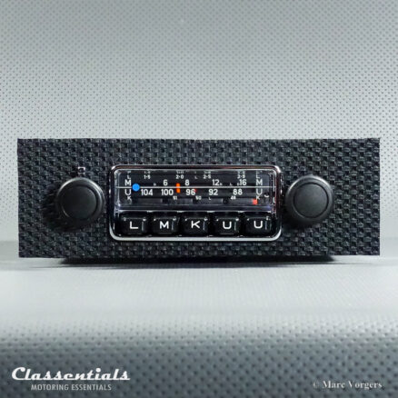 BUILT TO ORDER: BLAUPUNKT FRANKFURT High-End Vintage Original Auto Radio for Porsche 911 / 912 F-Series Cars 1968 - 1973, Including Classentials DeLuxe Bluetooth Module and Improved Dashboard Speaker!