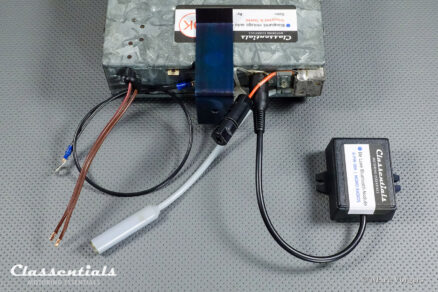 BUILT TO ORDER: BLAUPUNKT FRANKFURT High-End Vintage Original Auto Radio for Porsche 911 / 912 F-Series Cars 1968 - 1973, Including Classentials DeLuxe Bluetooth Module and Improved Dashboard Speaker! - Image 12