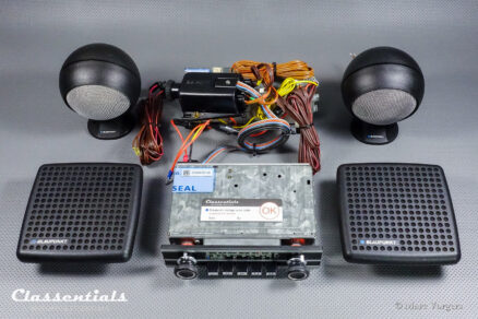 BLAUPUNKT FRANKFURT STEREO RALLYE 20W TOP-END Auto Radio SET for Classic Sports Cars Built from 1972 until 1980, Including Classentials DeLuxe Stereo Bluetooth Module! - Image 3