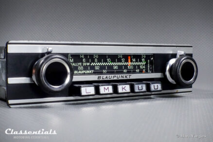 BLAUPUNKT FRANKFURT STEREO RALLYE 20W TOP-END Auto Radio SET for Classic Sports Cars Built from 1972 until 1980, Including Classentials DeLuxe Stereo Bluetooth Module! - Image 5