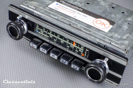 BLAUPUNKT FRANKFURT STEREO RALLYE 20W TOP-END Auto Radio SET for Classic Sports Cars Built from 1972 until 1980, Including Classentials DeLuxe Stereo Bluetooth Module! - Image 8
