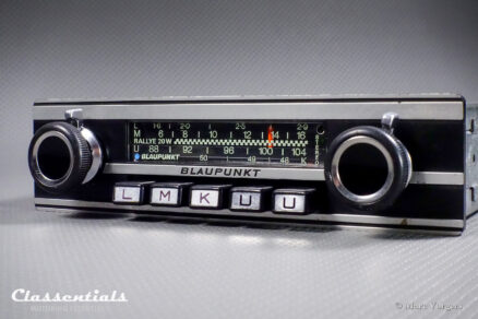 BLAUPUNKT FRANKFURT STEREO RALLYE 20W TOP-END Auto Radio SET for Classic Sports Cars Built from 1972 until 1980, Including Classentials DeLuxe Stereo Bluetooth Module! - Image 9