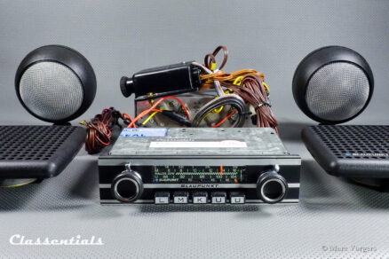 BLAUPUNKT FRANKFURT STEREO RALLYE 20W TOP-END Auto Radio SET for Classic Sports Cars Built from 1972 until 1980, Including Classentials DeLuxe Stereo Bluetooth Module! - Image 18