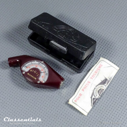 SOLD to the United Kingdom: Vintage Original MICHELIN VIGIL 1960s - 1970s Tyre Pressure Meter / Gauge - EXCELLENT - in Original Container