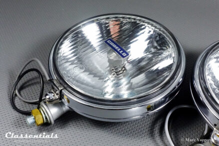 CARELLO PA160 MIRAGE Vintage Original Late 1960s, 1970s, Long-Range Spot Lamps, Alfa Romeo, BMW, Fiat, Lancia and Other Cars – Never Installed with Super Rare CLEAR Reflectors - Image 3