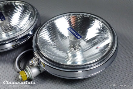 CARELLO PA160 MIRAGE Vintage Original Late 1960s, 1970s, Long-Range Spot Lamps, Alfa Romeo, BMW, Fiat, Lancia and Other Cars – Never Installed with Super Rare CLEAR Reflectors - Image 4
