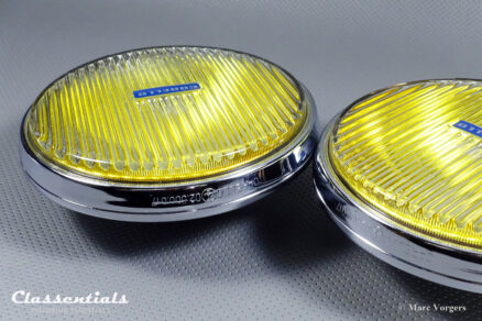 CARELLO PF160 MIRAGE Vintage Original 1960s Wide-Beam Fog / Cornering Lamps, Alfa Romeo, BMW, Fiat, Lancia and Other Cars – NEW OLD STOCK - One Lamp has a Blemish on the Chrome - Image 6