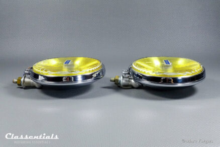 CARELLO PF160 MIRAGE Vintage Original 1960s Wide-Beam Fog / Cornering Lamps, Alfa Romeo, BMW, Fiat, Lancia and Other Cars – NEW OLD STOCK - One Lamp has a Blemish on the Chrome - Image 7